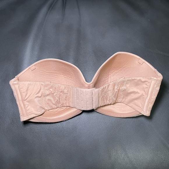 Victoria's Secret Body By Victoria Strapless Bra Tan - Picture 2 of 4